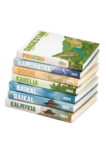 Stack of Melsdiaries photo books